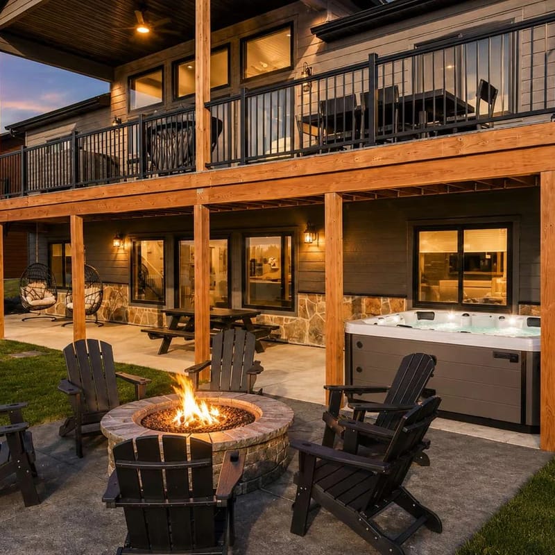 New! Sleeps 20 Luxurious Beachfront Retreat w/Hot Tub & Pickleball